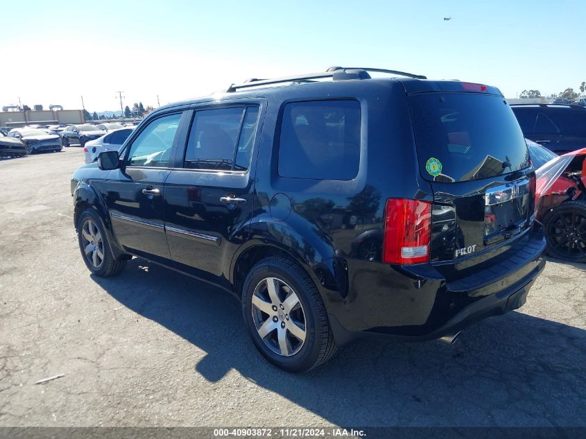 2012 Honda Pilot Touring VIN: 5FNYF4H96CB030606 Lot: 40903872