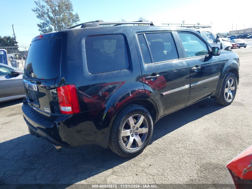 2012 Honda Pilot Touring VIN: 5FNYF4H96CB030606 Lot: 40903872