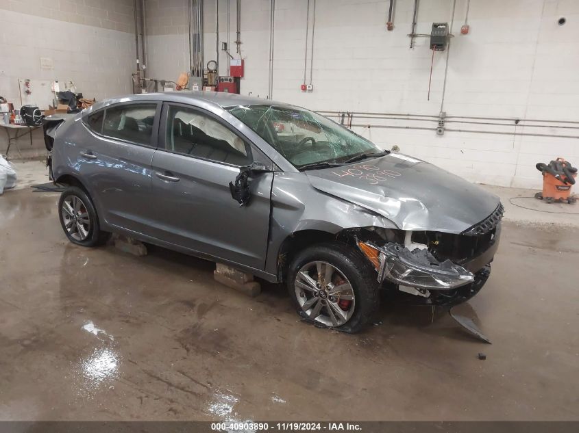 VIN 5NPD84LF2JH384191 2018 Hyundai Elantra, Sel no.1