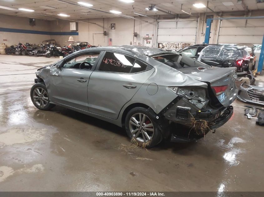 VIN 5NPD84LF2JH384191 2018 Hyundai Elantra, Sel no.3