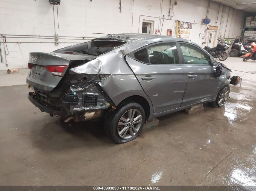 VIN 5NPD84LF2JH384191 2018 Hyundai Elantra, Sel no.4