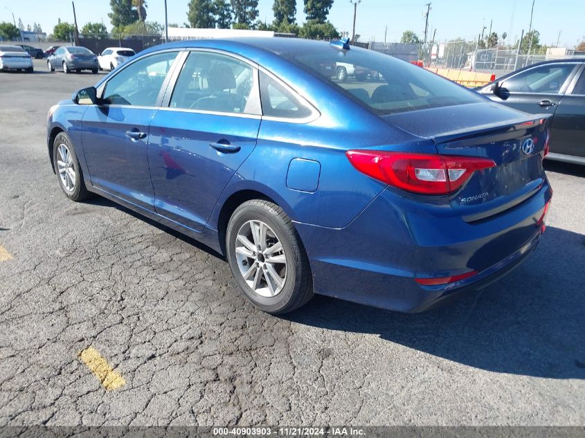 2017 HYUNDAI SONATA SE - 5NPE24AF6HH448820