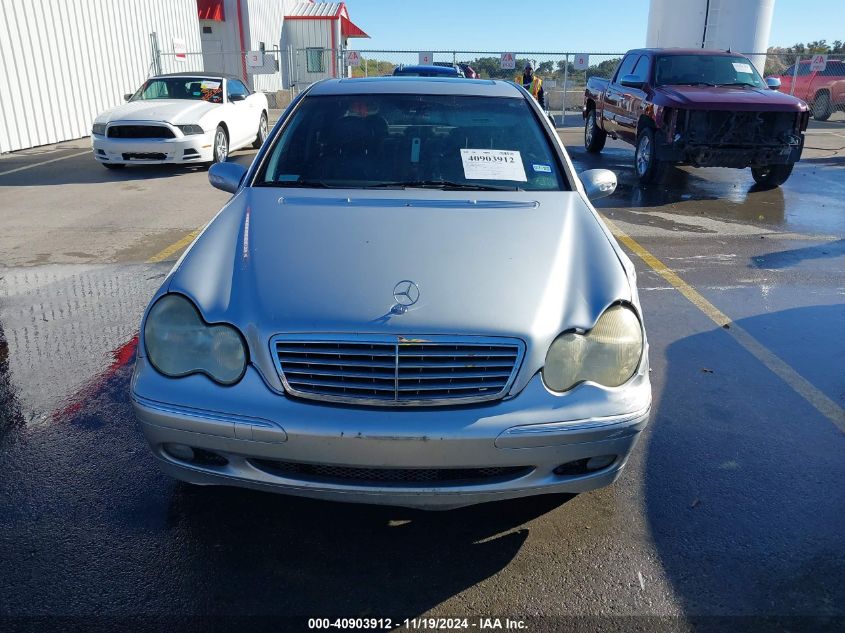 2002 Mercedes-Benz C 320 VIN: WDBRF64JX2E005058 Lot: 40903912