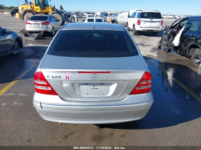 2002 Mercedes-Benz C 320 VIN: WDBRF64JX2E005058 Lot: 40903912