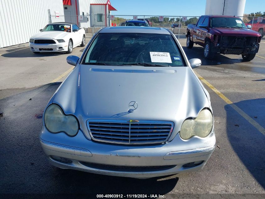 2002 Mercedes-Benz C 320 VIN: WDBRF64JX2E005058 Lot: 40903912