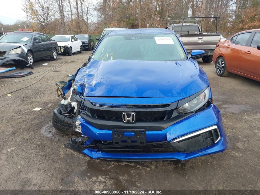 2019 HONDA CIVIC VIN: 2HGFC2F66KH556953