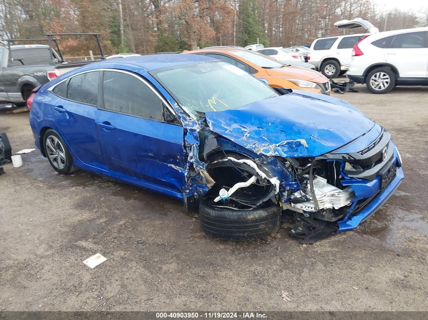 2019 HONDA CIVIC VIN: 2HGFC2F66KH556953