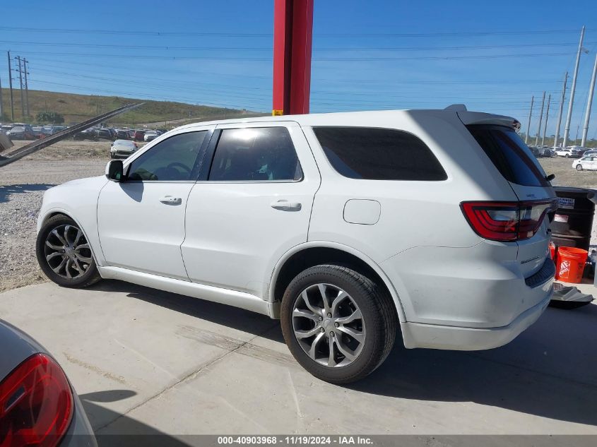 2015 Dodge Durango Sxt VIN: 1C4RDHAG5FC222479 Lot: 40903968