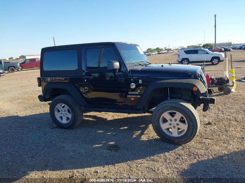 2013 Jeep Wrangler Sport VIN: 1C4AJWAG3DL579800 Lot: 40903976