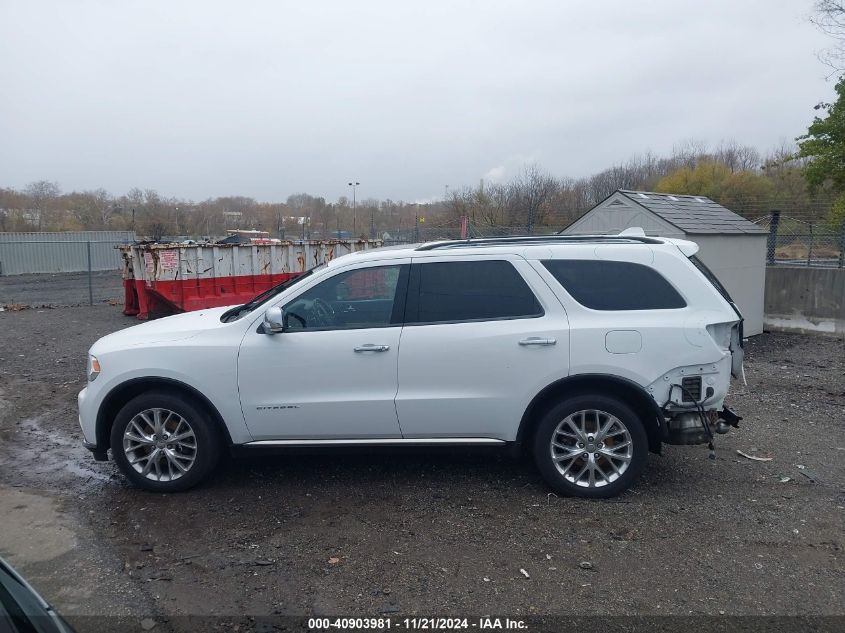 2014 Dodge Durango Citadel VIN: 1C4RDJEG9EC977957 Lot: 40903981