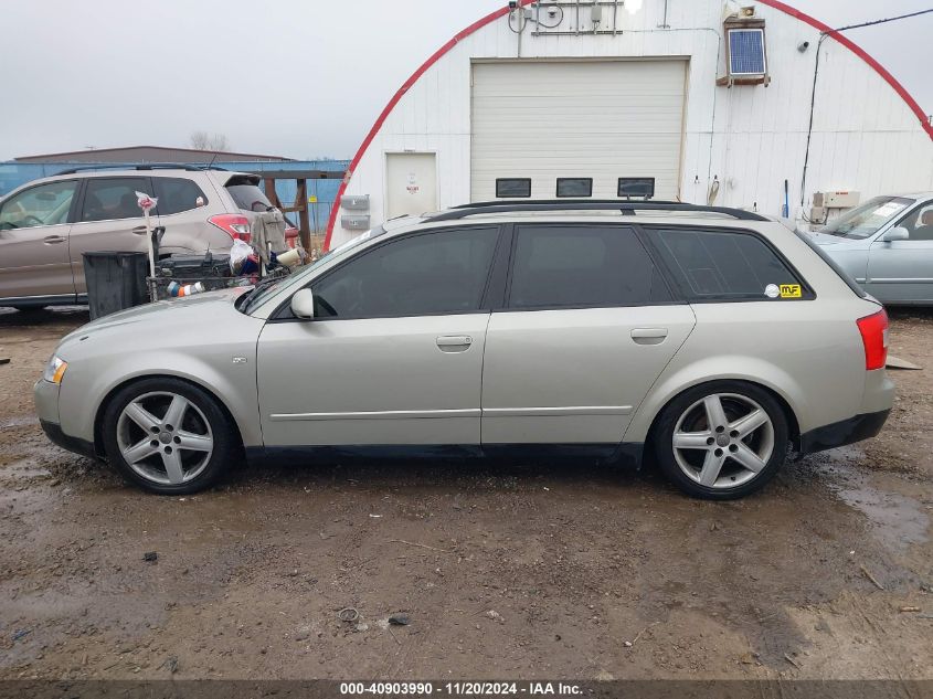 2003 Audi A4 1.8T Avant VIN: WAUVC68E73A253814 Lot: 40903990