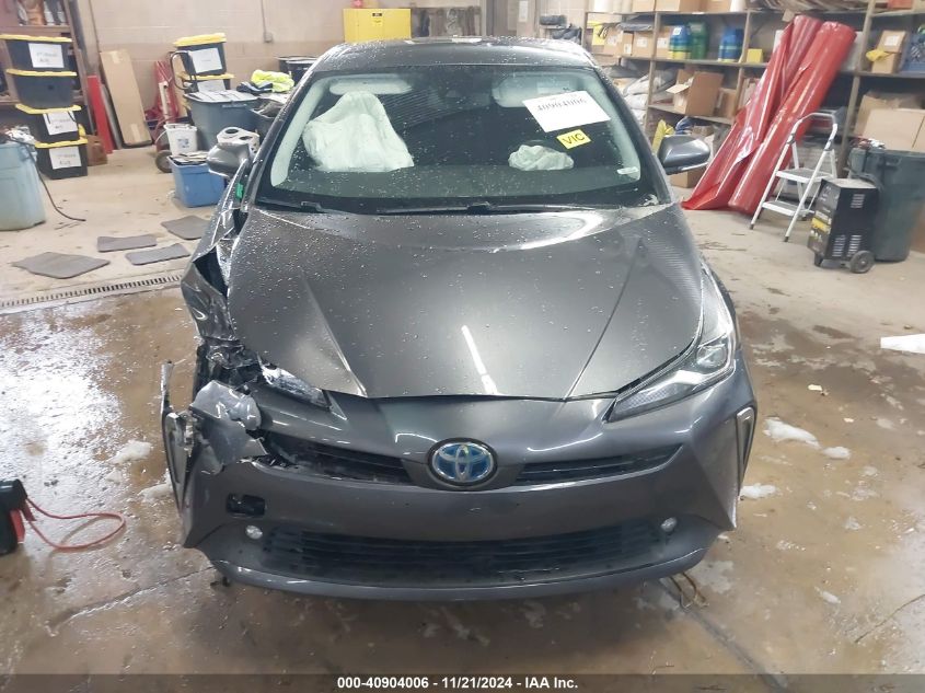 2021 Toyota Prius Xle Awd-E VIN: JTDL9MFU1M3022680 Lot: 40904006