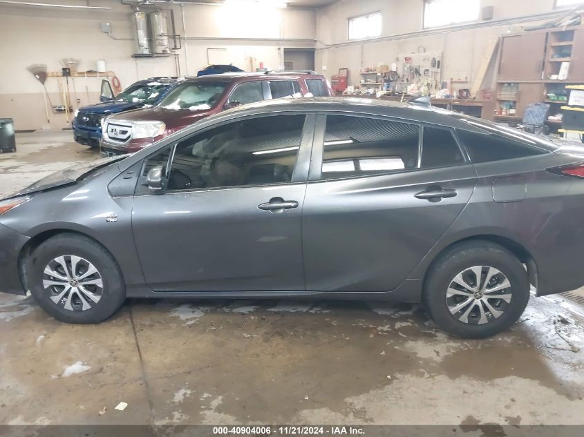 2021 Toyota Prius Xle Awd-E VIN: JTDL9MFU1M3022680 Lot: 40904006