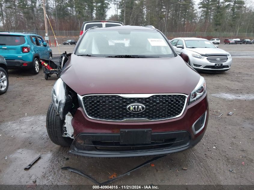 2017 Kia Sorento 2.4L Lx VIN: 5XYPGDA37HG277521 Lot: 40904015