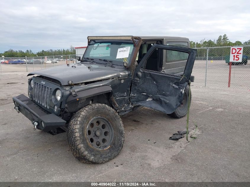 2017 Jeep Wrangler Sport 4X4 VIN: 1C4AJWAG8HL625885 Lot: 40904022