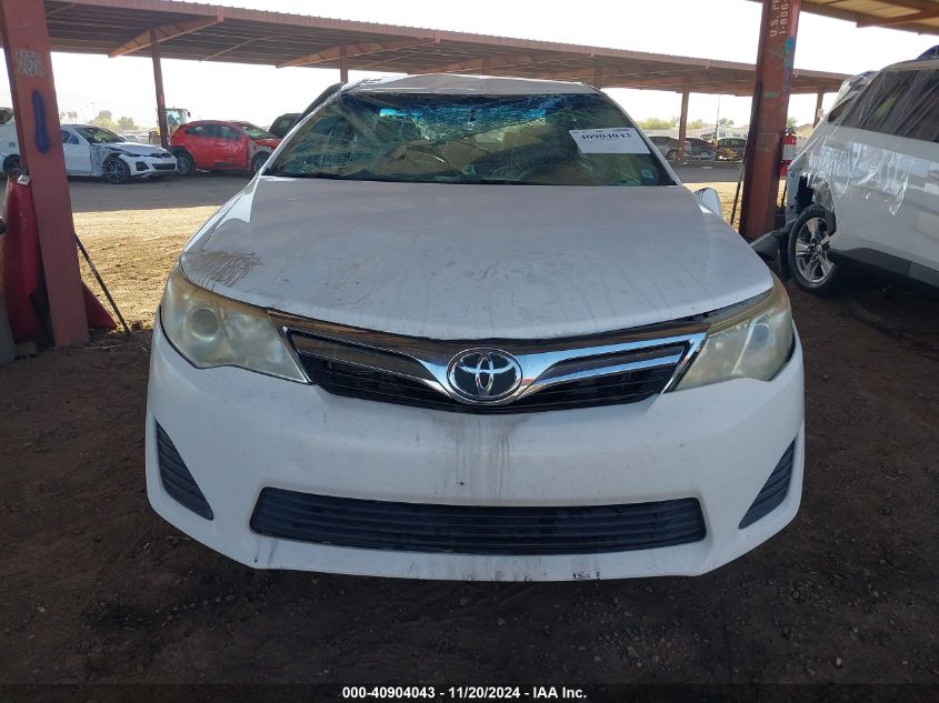 2012 Toyota Camry Le VIN: 4T1BF1FK2CU153137 Lot: 40904043