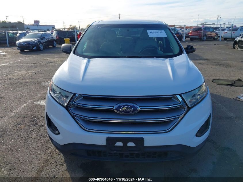 2016 Ford Edge Se VIN: 2FMPK4G99GBC13859 Lot: 40904046