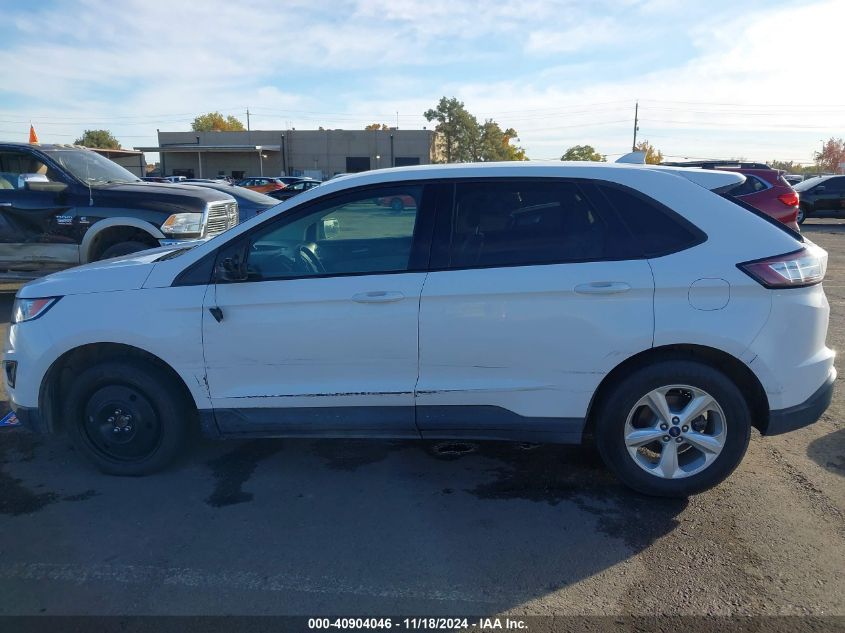 2016 Ford Edge Se VIN: 2FMPK4G99GBC13859 Lot: 40904046