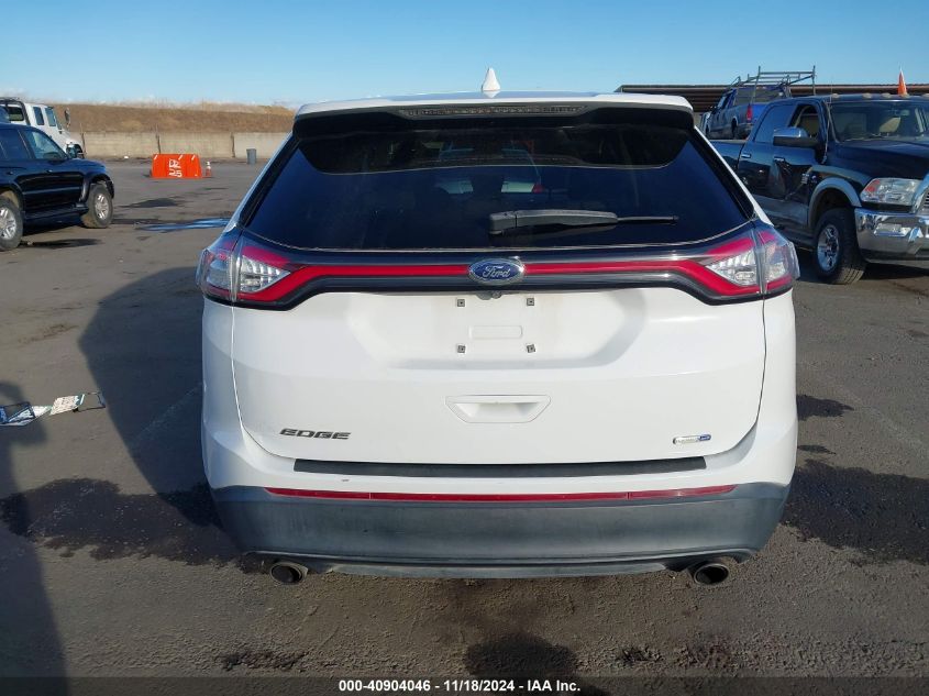 2016 Ford Edge Se VIN: 2FMPK4G99GBC13859 Lot: 40904046