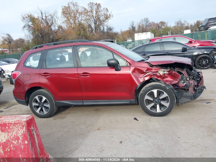 2017 Subaru Forester 2.5I VIN: JF2SJABC6HH559781 Lot: 40904055