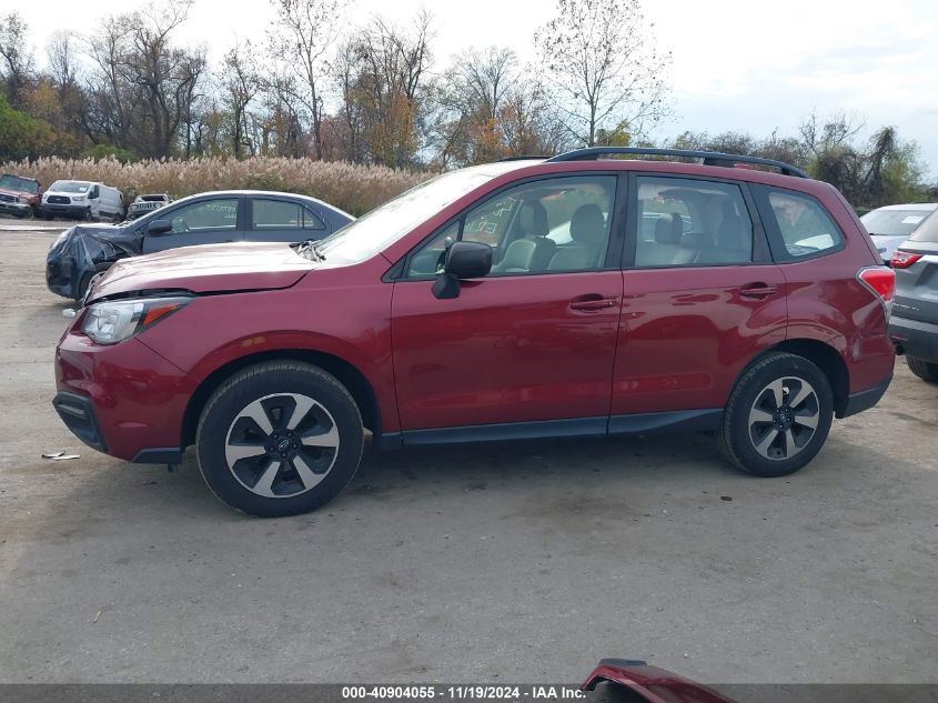 2017 Subaru Forester 2.5I VIN: JF2SJABC6HH559781 Lot: 40904055