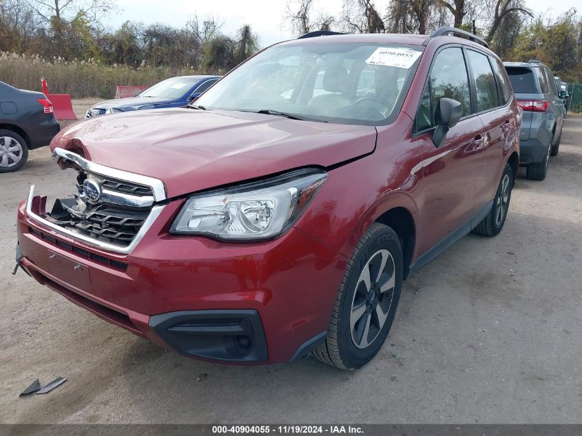 2017 Subaru Forester 2.5I VIN: JF2SJABC6HH559781 Lot: 40904055