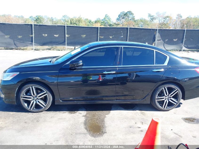 2017 Honda Accord Touring V6 VIN: 1HGCR3F9XHA038286 Lot: 40904065