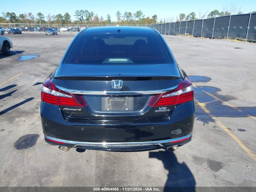 2017 Honda Accord Touring V6 VIN: 1HGCR3F9XHA038286 Lot: 40904065