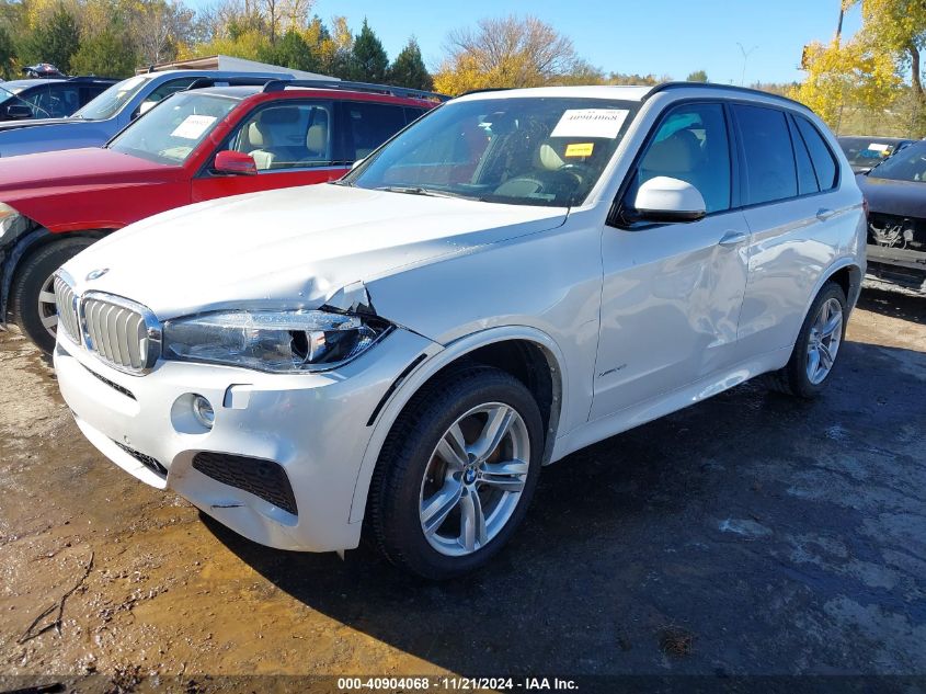 2015 BMW X5 xDrive50I VIN: 5UXKR6C53F0J75844 Lot: 40904068