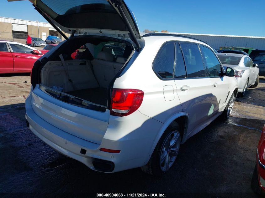 2015 BMW X5 xDrive50I VIN: 5UXKR6C53F0J75844 Lot: 40904068