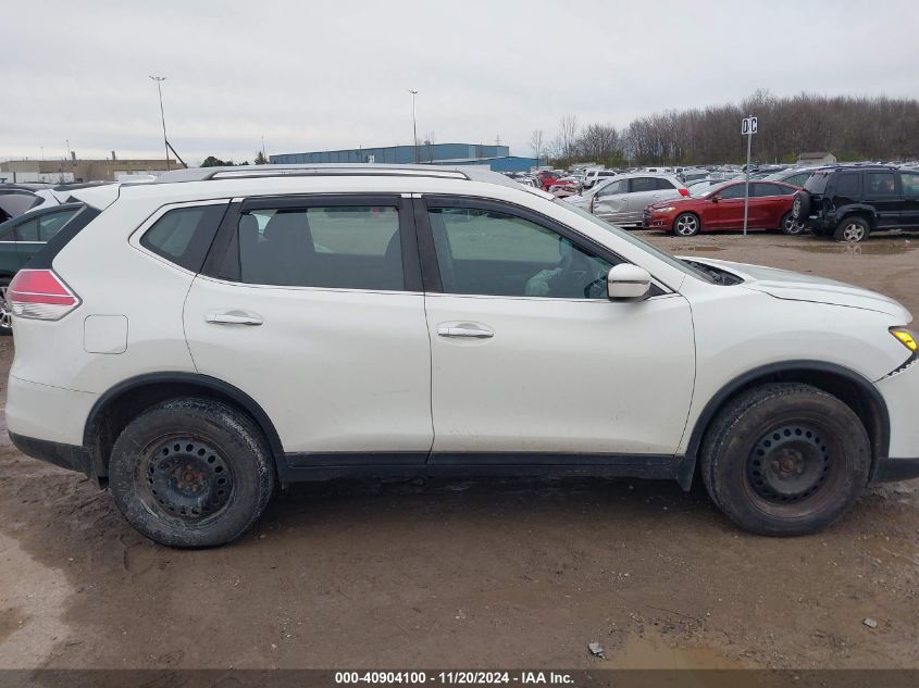 2016 Nissan Rogue S/Sl/Sv VIN: 5N1AT2MV6GC878713 Lot: 40904100