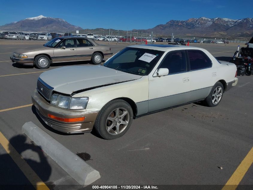 1991 Lexus Ls 400 VIN: JT8UF11E5M0069660 Lot: 40904105