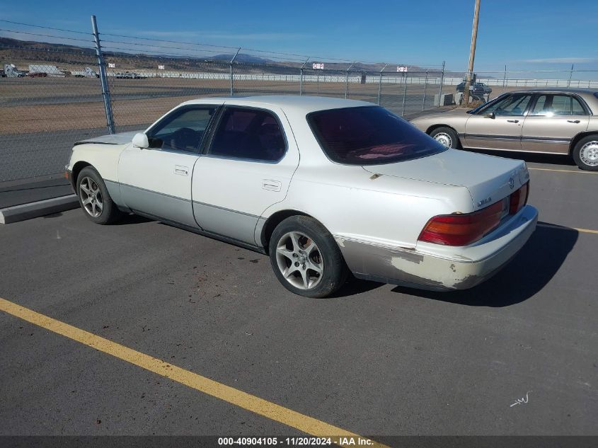 1991 Lexus Ls 400 VIN: JT8UF11E5M0069660 Lot: 40904105