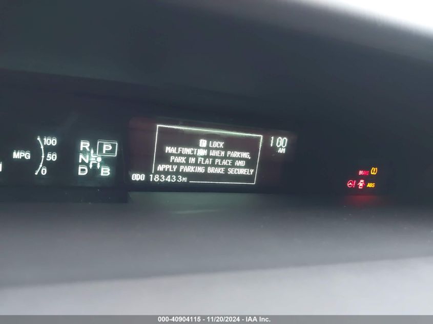2010 TOYOTA PRIUS VIN: JTDKN3DU6A0069656