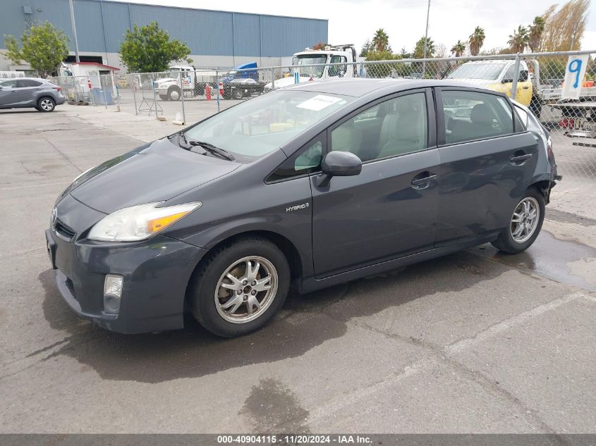 2010 TOYOTA PRIUS VIN: JTDKN3DU6A0069656