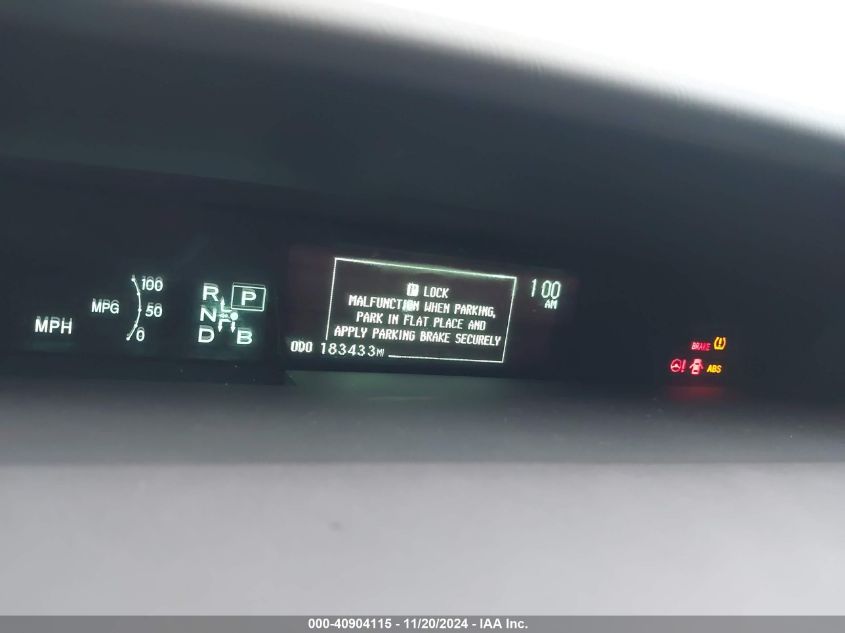 2010 TOYOTA PRIUS VIN: JTDKN3DU6A0069656