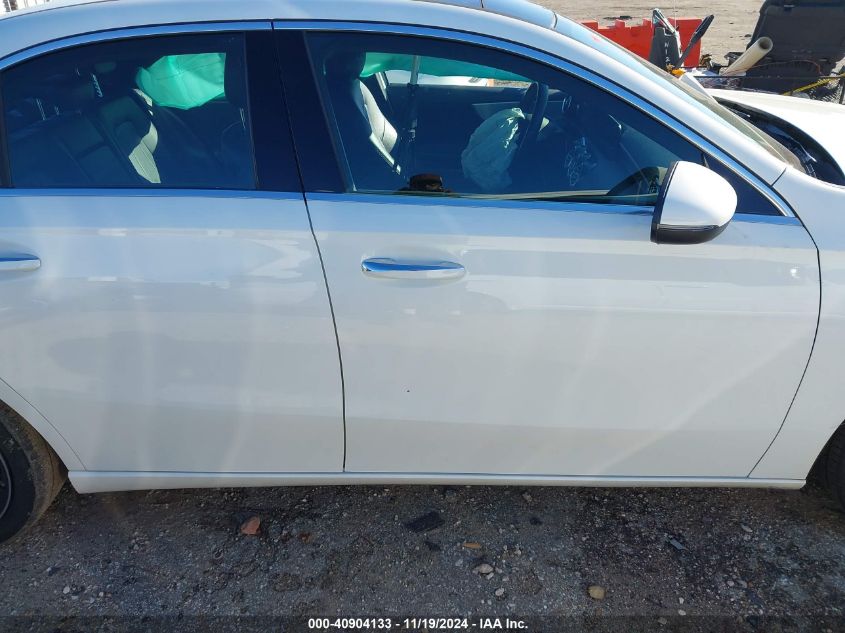 2019 MERCEDES-BENZ A 220 VIN: WDD3G4EB7KW000514