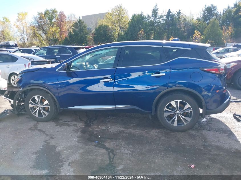 2021 Nissan Murano S Intelligent Awd VIN: 5N1AZ2AS6MC143623 Lot: 40904134