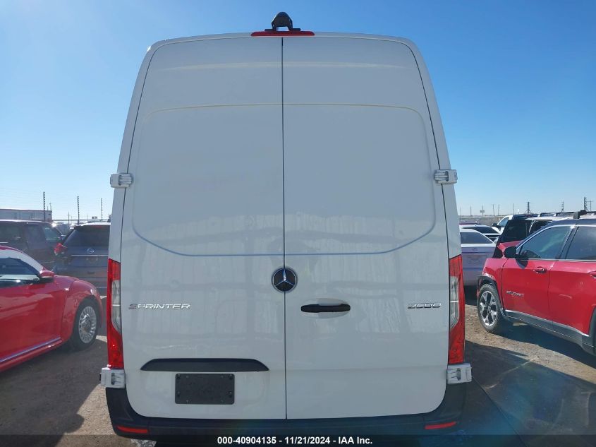 2024 Mercedes-Benz Sprinter 2500 High Roof 4-Cyl Diesel Ho VIN: W1Y4NCHY2RT165599 Lot: 40904135