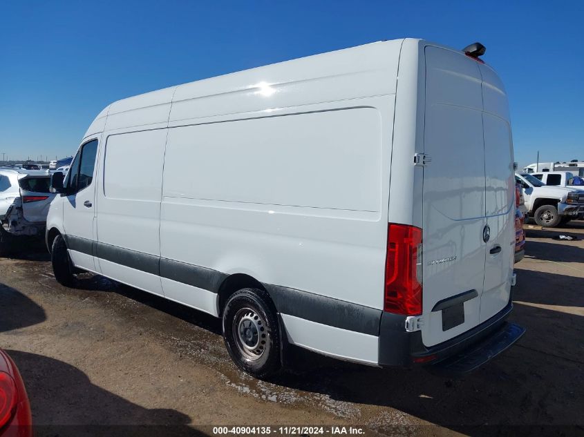 2024 Mercedes-Benz Sprinter 2500 High Roof 4-Cyl Diesel Ho VIN: W1Y4NCHY2RT165599 Lot: 40904135