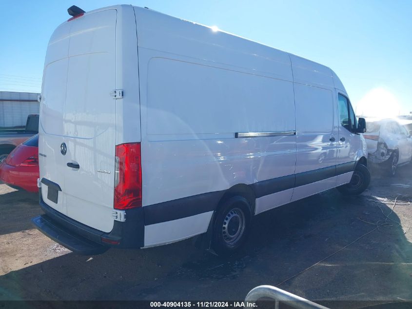 2024 Mercedes-Benz Sprinter 2500 High Roof 4-Cyl Diesel Ho VIN: W1Y4NCHY2RT165599 Lot: 40904135