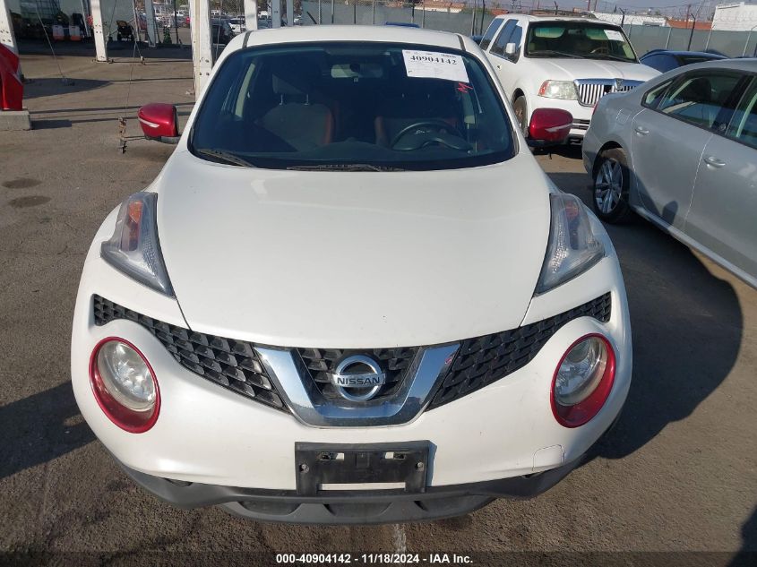 2015 Nissan Juke Nismo/S/Sl/Sv VIN: JN8AF5MR1F3503184 Lot: 40904142