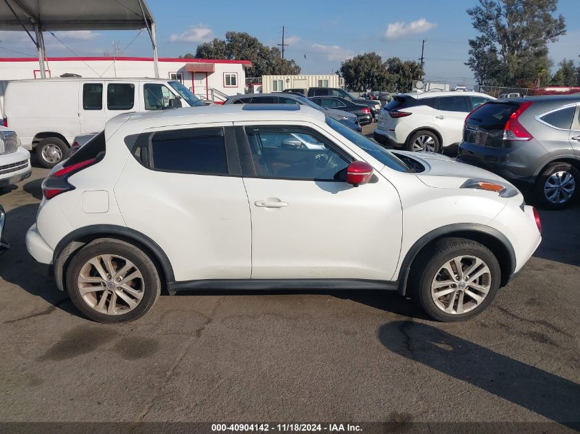 2015 Nissan Juke Nismo/S/Sl/Sv VIN: JN8AF5MR1F3503184 Lot: 40904142