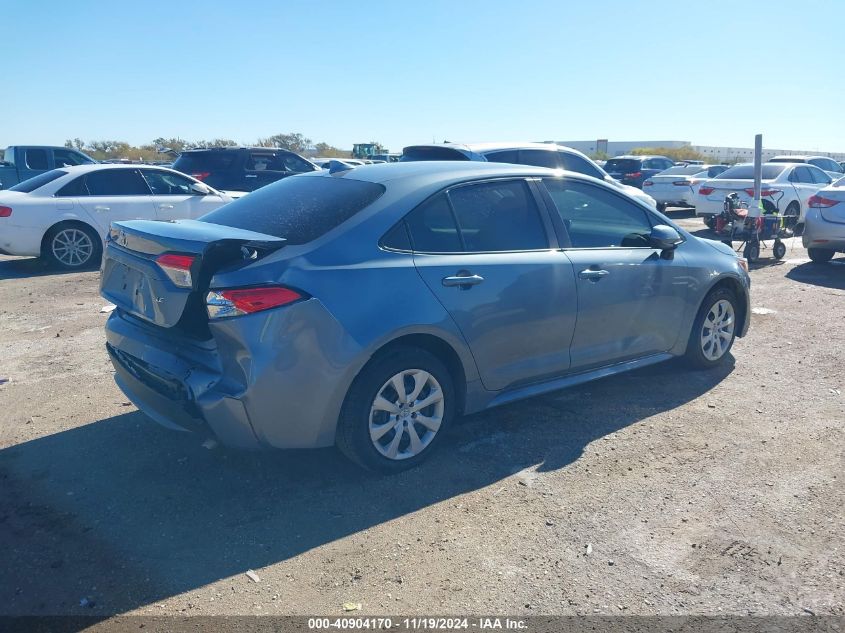 VIN 5YFEPMAE8MP219089 2021 Toyota Corolla, LE no.4