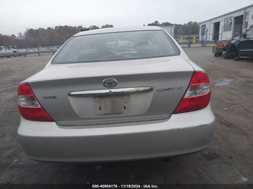 2004 Toyota Camry Le VIN: 4T1BE32K34U925120 Lot: 40904176