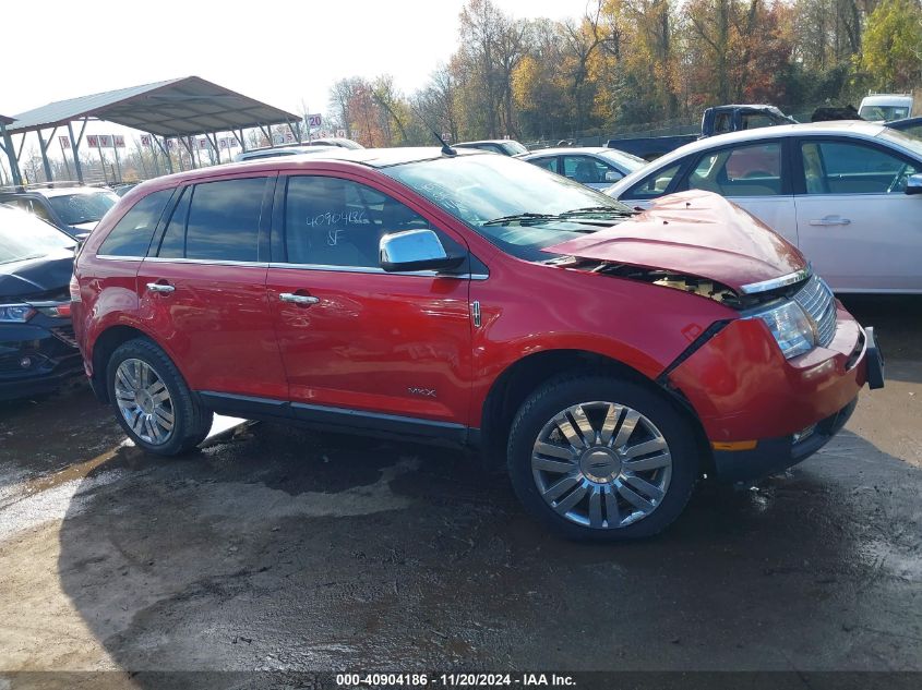 2010 Lincoln Mkx VIN: 2LMDJ8JC7ABJ14678 Lot: 40904186