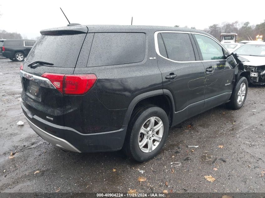 VIN 1GKKNRLA2KZ111526 2019 GMC Acadia, Sle-1 no.4