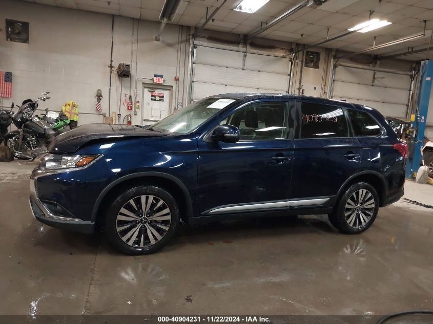 2019 Mitsubishi Outlander Se VIN: JA4AZ3A33KZ041915 Lot: 40904231