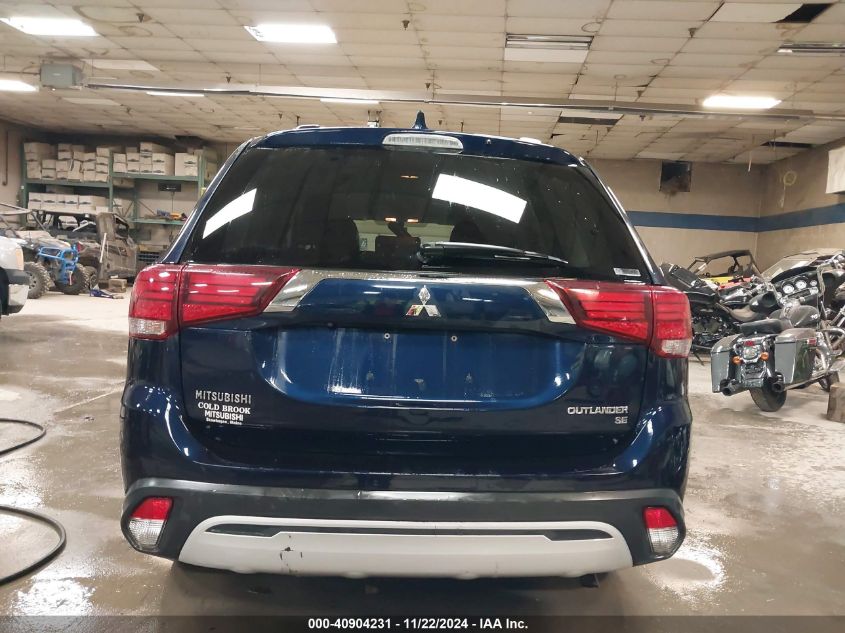 2019 Mitsubishi Outlander Se VIN: JA4AZ3A33KZ041915 Lot: 40904231