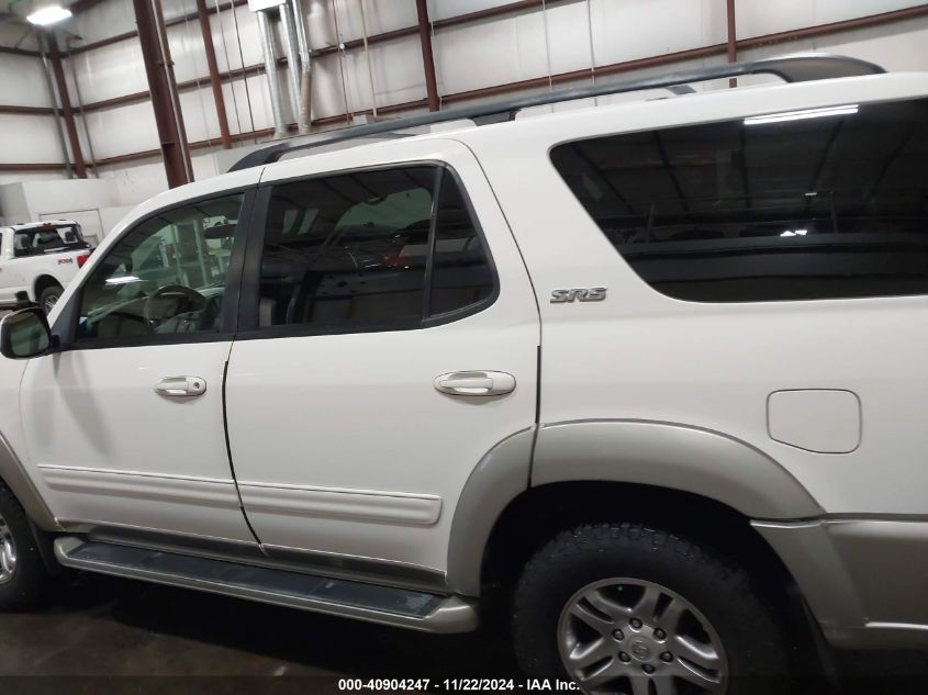 2003 Toyota Sequoia Sr5 V8 VIN: 5TDZT34A33S188887 Lot: 40904247